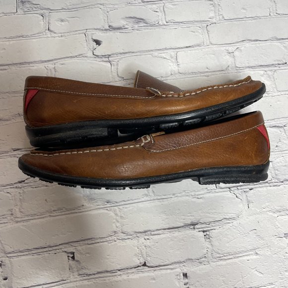 Men's FootJoy Club Casual Loafer Golf Shoes Tumbled Tan 9 9M Brown Dressy - Picture 7 of 10